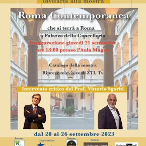 Roma Contemporanea – Palazzo della Cancelleria (Roma) – 20-26 settembre 2023